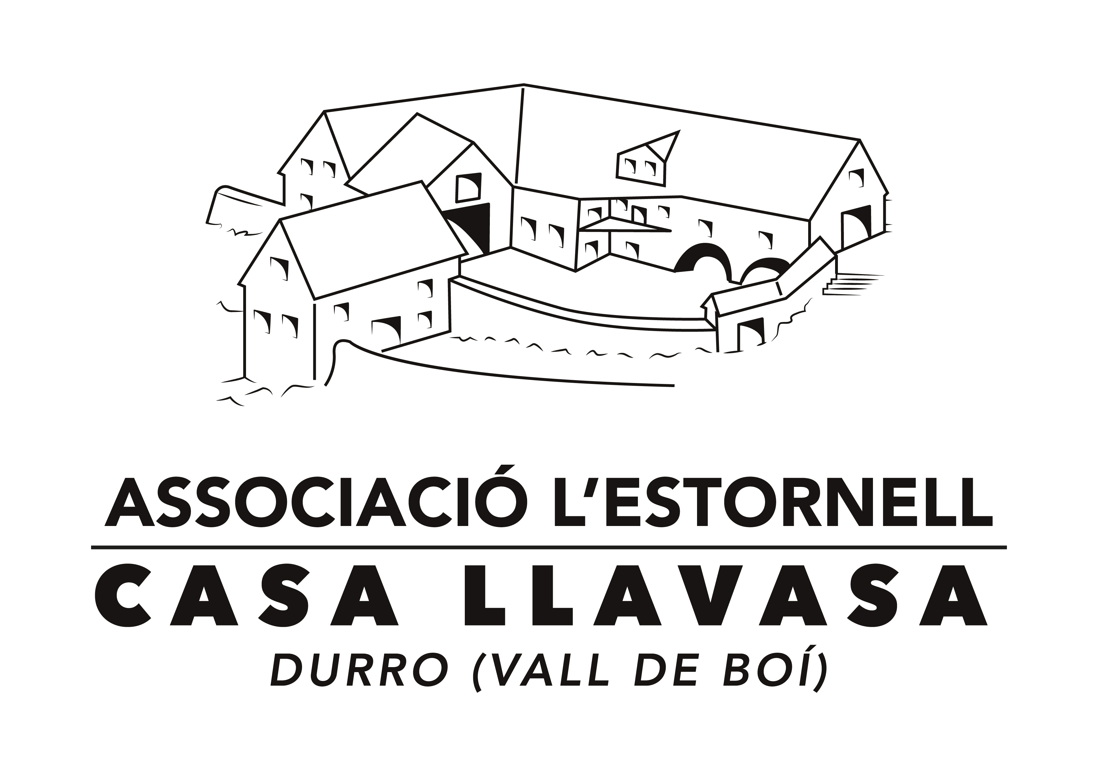 Assossicació l'Estornell Casa Llavasa - Logotip